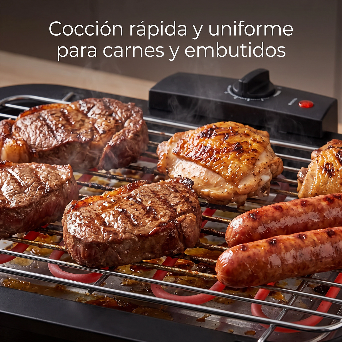 Parrilla Eléctrica ideal para Departamentos y espacios reducidos! Envío Gratis!