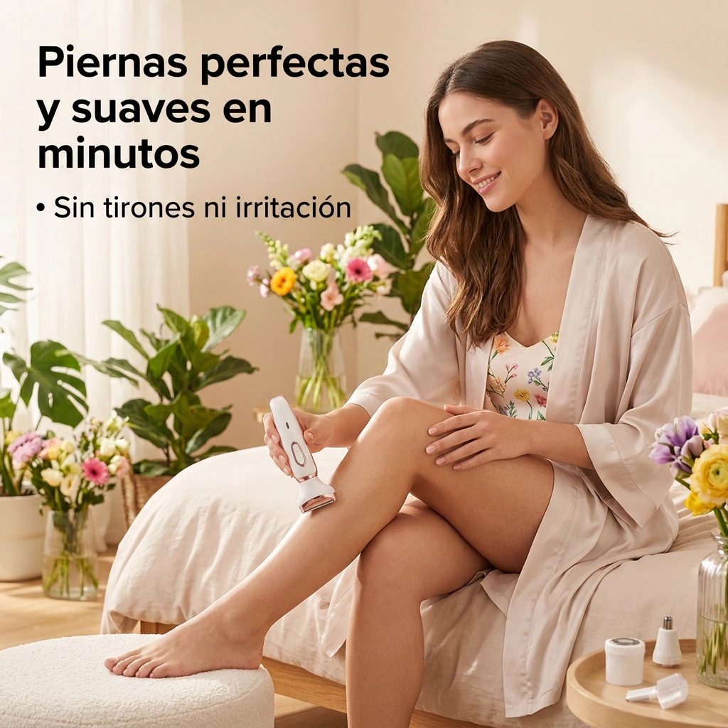 Depiladora 4 en 1 ✨ Cuida tu piel de rostro y cuerpo fácilmente ¡Envío Gratis!