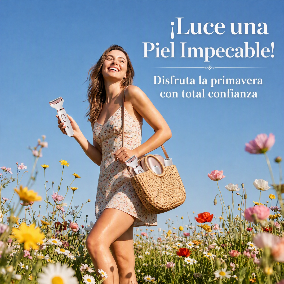 Depiladora 4 en 1 ✨ Cuida tu piel de rostro y cuerpo fácilmente ¡Envío Gratis!